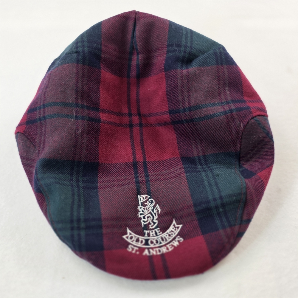 ICON Plaid Hat in Red and Green